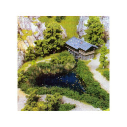 Mikro listy - listové vločky -borovice-