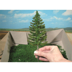 Listové vločky - borovicově zelené  200ml