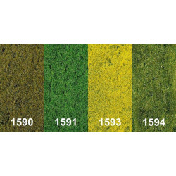 Luční tráva -středně zelená- 28x14cm 3mm