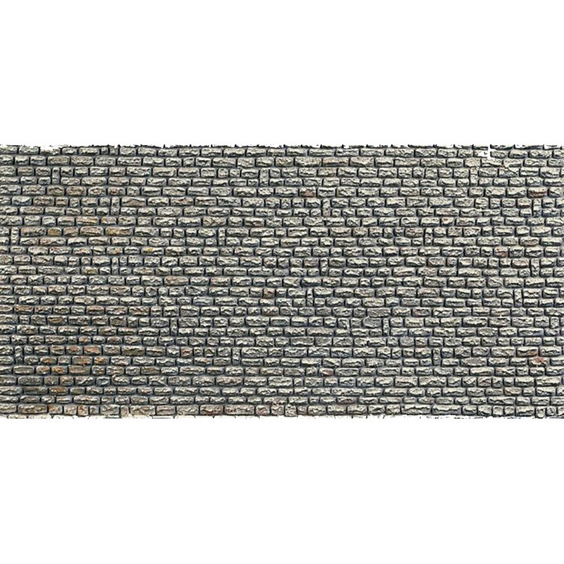 H0 - papírová dekorační deska s plastickým motivem -přírodní kámen-