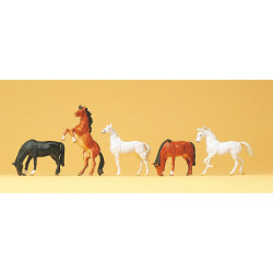 H0 koně 5 koňů