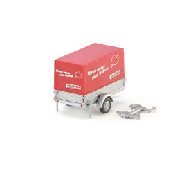 H0 - přívěs s plachtou