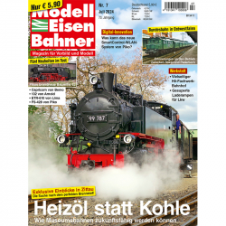 Časopis Modell Eisen Bahner 8/2019- v němčině