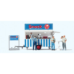 H0 - prodejní pojízdný stánek  Snack Point