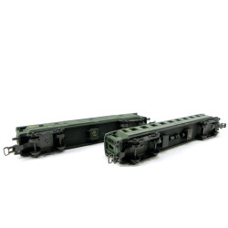 Ho - set osobní vozy + koleje