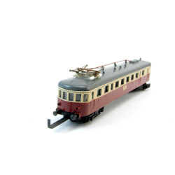 H0 - souprava železničního vozu tmavěčervená/béžová