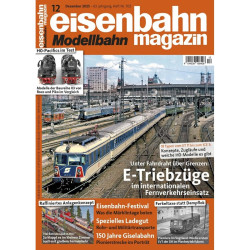 Časopis Eisenbahn magazin 2/23- v němčině
