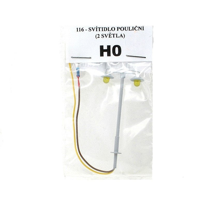 H0 - lapma pouliční dvouramenná